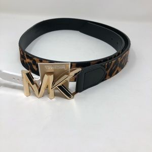 32MM Haircalf MK Logo Women's Belt